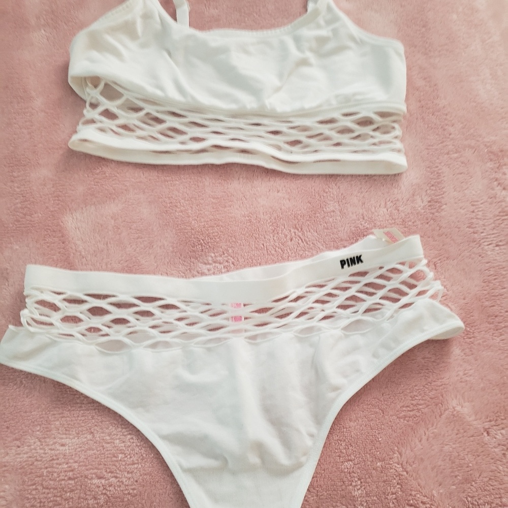 VS Pink bra and panty
